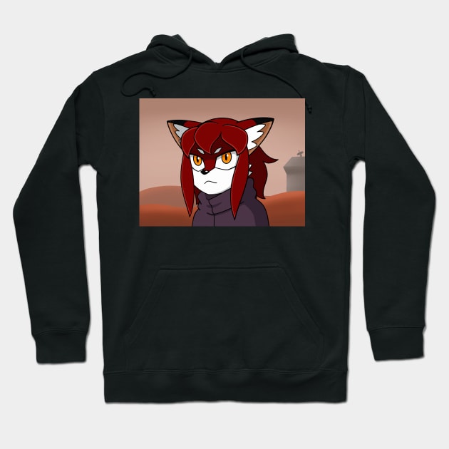 Rubi Bust Hoodie by Firestorm Fox